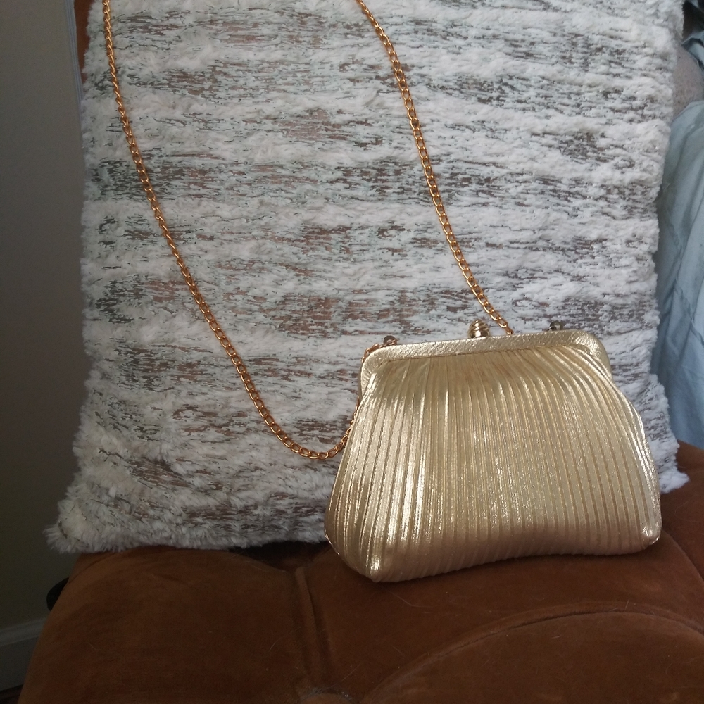 Gold change purse